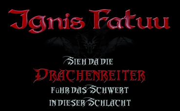 Ignis Fatuu - Drachenreiter (Girlie Longsleeve)