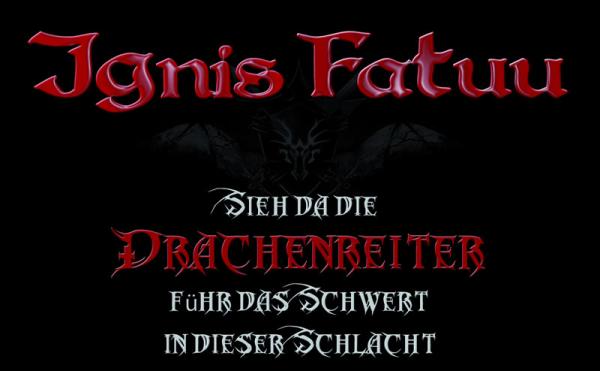 Ignis Fatuu - Drachenreiter (Girlie)