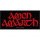 Amon Amarth - Red Logo (PATCH)