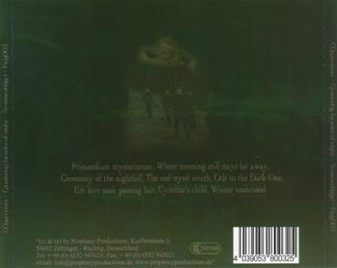 Mysterium - The Glowering Facades Of Night (CD)