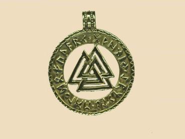 Wotansknoten-Amulett (Bronze VP-77)