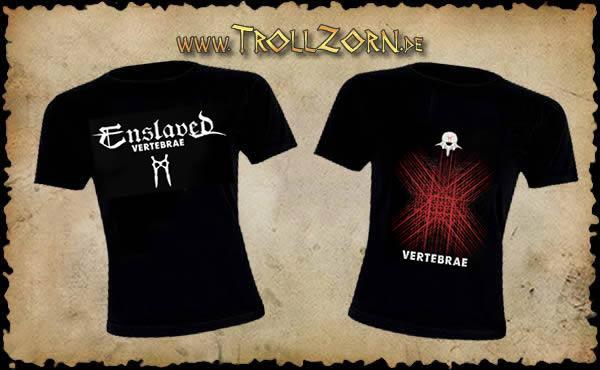 Enslaved - White Logo (Girlie)