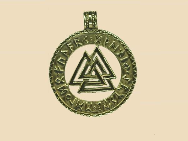 Wotansknoten-Amulett (Bronze VP-77)