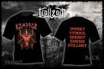 Kampfar- Red Skull (TSHIRT)